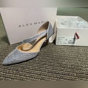 NIB Alex Marie Brixley Rhinestone Heels